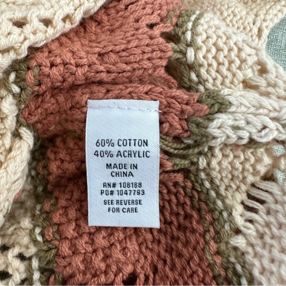 Tilly’s RSQ Women’s Striped Knit Cropped Sweater Size S NWT - Picture 5 of 8